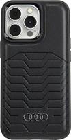 Audi Synthetic Leather MagSafe iPhone 13 Pro / 13 6.1 czarny/czarny hardcase AU-TPUPCMIP13P-GT/D3-BK