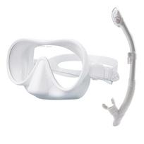 Adult Freediving Mask and Snorkel Set Adult