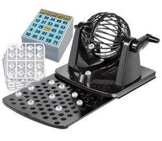 Bingo Game 50 Bingo Bingo Machine Lottery Ball Set Party [Includes Cards]