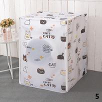 Home Dustproof Waterproof Sunscreen Washing Machine Cover Washer Dryer Case Protective Jacket Type B-3