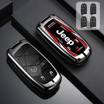 Jeep cinko lydinio takelio stiliaus automobilio rakto dėklas Jeep Grand Cherokee WK2 KL Wrangler JK Renegade Commander Compass 2018 2022