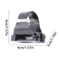 1pc Plastic black Clip Snorkel Mask Keeper Holder Retainer For Scuba Diving Snorkeling Automatic Buckle juoda