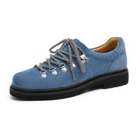 Leather Shoes Casual Business Shoes for Men Fashion Dress Tenis Moccasins Mokasin Tenis Caballero Designer Sneakers 38 mėlyna