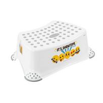 Keeeper Laiptelių suolas 0618431100351, 40,5x28,5x14cm, baltas, neslystantis, lengvai valomas paviršius, tvirta plastikas
