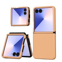 Case For Samsung Galaxy Z Flip 7 6 5 With Hinge Connection  2 IN 1 Hard PC+Soft TPU Shockproof Armor Phone Cover Funda Galaxy Z Flip 7