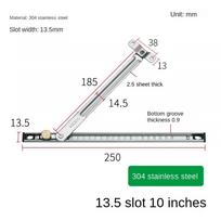 Įsiūtas fiksuotas lango ribotuvas Kampinis reguliatorius Langų ribotuvas Naujas vaikų saugos užraktas Langas 8inch-Style 1