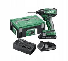 Hikoki smūginis suktuvas 18v, 140nm, 1/4", 2x2ah akumuliatoriai
