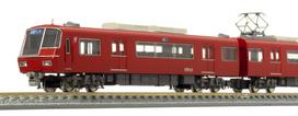 Greenmax N Gauge Meitetsu 5700 Series 5703 5704 Set with Motor Model Train Red + 8-Car (50700) - -