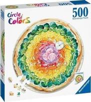 Ravensburger Puzzle 500 Paleta kolorów: pizza