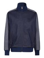 Adidas Originals - Denim Firebird Tt - Sportinė laisvalaikio striukė - Tamsiai mėlyna