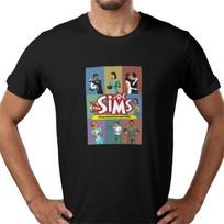 The Sims video game arcade vintage retro print T-Shirt tee all sizes - UK NEW S