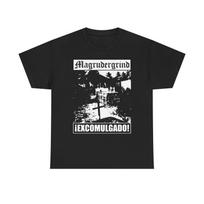Magrudergrind Marškinėliai, Powerviolence Marškiniai, Grindcore Grupės Prekės, Hardcore Punk Grafiniai Marškinėliai L white