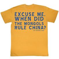 Bill and Ted Excuses Ginger Adult T-Shirt S