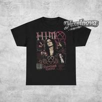 HIM Grupės Ville Valo Marškinėliai | Razorblade Romance Laikotarpio Gotikinio Roko Marškinėlis L