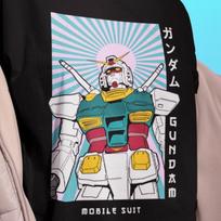 Mobile Suit Gundam Shirt - 90s Anime T-shirt,Gundam Tee 2XL