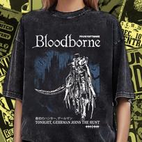 Bloodborne Shirt, Hidetaka Miyazaki'sSoulsborne Tee, From Software Hidetaka Inspirational Gift BB001 S