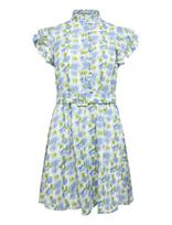 By Ti Mo - Linen Ruffle Dress - Trumpa suknelė - Balta