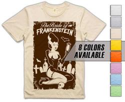 The Bride of Frankenstein V28 Men's T-Shirt all sizes S-5XL 8 Colors available M