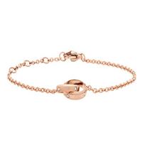 Daniel Wellington Emalie Extension Series Simple Small Double Ring Alloy Bracelet Fashionable and Versatile Women's Style DW00400355 mėlyna