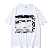 2026 System Of A Down Toxicity Album Graphic Unisex Unisex Gothic Rock Oversized Streetwear Unisexs 90s Alternative Metal Tees 4XL