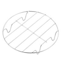 Thicken Kitchen Steamer Holder Rust-proof Egg Steaming Tray Pot Steaming Stand  Air Fryer 9.84in sidabras