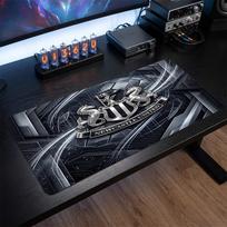Newcastle United Football Print Large Mouse Pad, Anti-Slip Extended Gaming Desk Mat for Office Home 30cmx60cm（11.8x23.6inch）