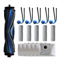 For Ecovacs X9 Pro for For Omni Robot Vacuum Cleaner Accessory Set Main Brush 5 Dust Bags 5 Side Brushes 5 Rollers China Mainland