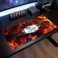 Sheffield Wednesday Football Print Large Mouse Pad, Anti-Slip Extended Gaming Desk Mat for Office Home 30cmx60cm（11.8x23.6inch）