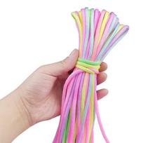 Yitu 30m 4mm Seven-Core Colorful Braided Paracord for DIY Bracelet Crafting