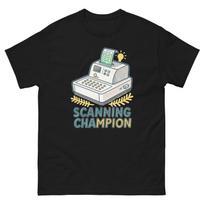 Scanning Champion Occupation Job Professional T-Shirt M