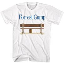 Forest Gump Movie Logo DVD Cover Bench & Briefcase Men's T Shirt 4XL