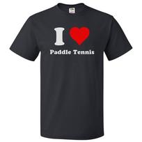 Camiseta I Love Pádel Tenis I Corazón Pádel Tenis CamisetaSe abre en una nueva ventana o pestaña M