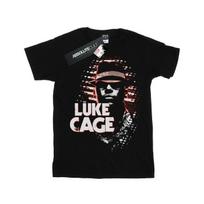 Marvel Mens Luke Cage Dude T-Shirt M juoda