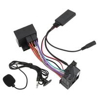 5.0 AUX Cable Car Stereo Audio Adapter, Perfect Replacement for RCD310 RCD510 RNS510 Material, Easy Installation (with Power Cord) Comes with power cord
