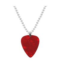 Fashionable Guitar Pick Necklace, Fan Support Gift Gothic Necklace, Trendy Strap Jewelry Pendant Necklace One Size