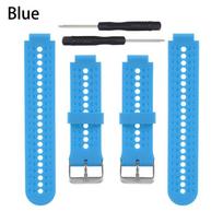 Solid Color Smart watch Sport Bracelet Strap Silicone Watch Band Wristbands Replacement rožinė raudona spalva