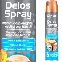 Baldų valiklis su apelsinų aliejumi Clinex Delos Spray 300ml