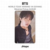 BTS PASAULIO TŪRAS 'ARIRANG' GOYANGE Weverse Atsiėmimas ALBUMAS Oficiali nuotraukų kortelė J-Hope