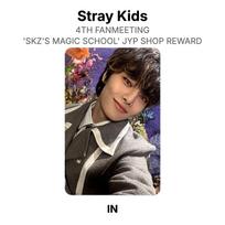 Stray Kids 4TH FANMEETING 'SKZ'S MAGIC SCHOOL' JYP SHOP REWARD Official Photocard SEUNGMIN