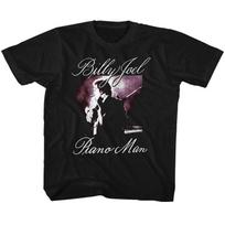 Billy Joel Piano Man Black Youth T-Shirt L