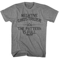 Top Gun Negative Ghostrider Graphite Heather Adult T-Shirt S