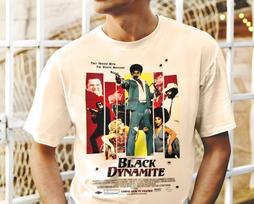 Black Dynamite V7 Movie Poster Classic Movie Unisex T-Shirt all sizes S-5XL 3XL