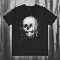 Viskas yra tuštybė, C. Allan Gilbert Art, Memento Mori Marškinėliai, Baisūs Marškinėliai, Siaubingi Mirties Marškinėliai, Danse Macabre, Gotikinės Mados Unisex Marškinėliai 4XL