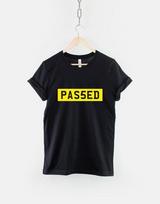 Passed Driving Test T-Shirt, Custom Number Plate Shirt, New Driver Gift, Driving Test Pass Graphic Tee, Personalised Car Top M