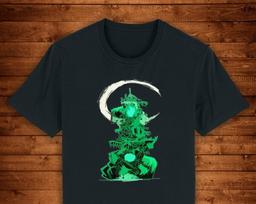 Persona Tartarus Japanese Kanji Art / T shirt Unique Design Street Wear Art Urban Graphic Tees Top M