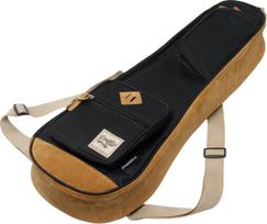 Ibanez Ukulele Case with Protective Cushioning and Double Shoulder Straps Concert-size (IUBC542-BK, Black) juoda