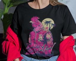Unisex Hotline Miami Gaming T-Shirt, Richard Indie Shirt S