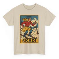 Skadi T-Shirt: Retro Comic Norse Goddess Graphic Tee M