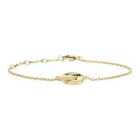 Daniel Wellington Lobster clasp design stainless steel bracelet women's gold dw00400356 auksas