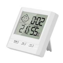 Digital Thermometer Hygrometer Indoor Outdoor Portable Bedroom Kitchen Office Workshop Free St Wall Hanging Temperature Thermohygrometer